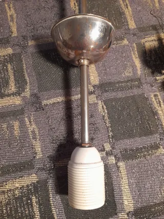 Supporti vintage lampade sospensione metallo