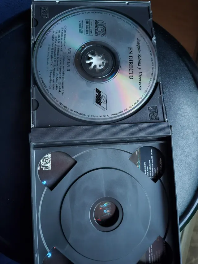 CD Joaquín Sabina y Viceversa En Directo