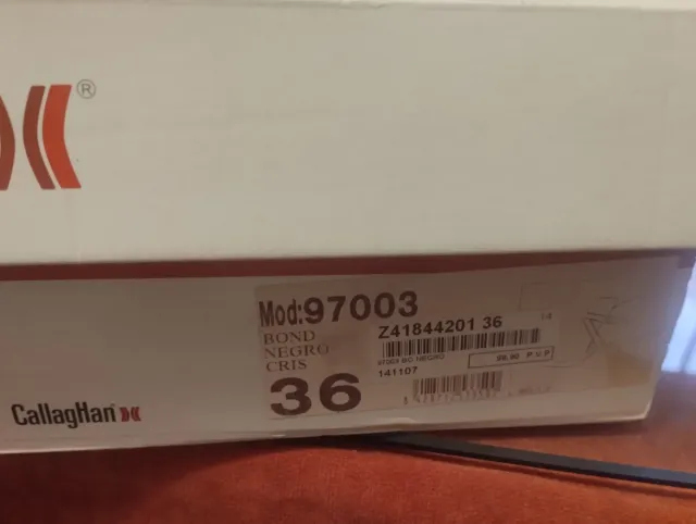 Botas Callaghan Mujer Talla 36 Negras