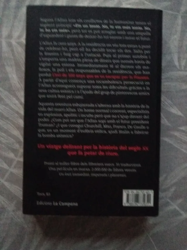 L'avi de 100 anys que es va escapar per la fine...