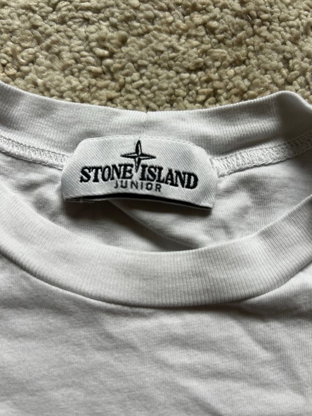 Camiseta Stone Island Blanca