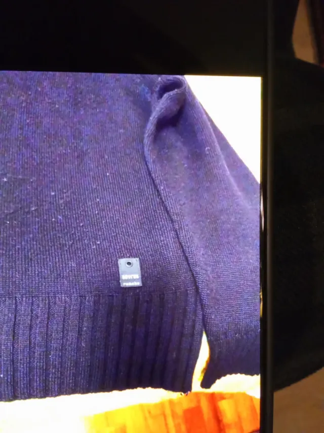 Maglione uomo zip collo alto nero