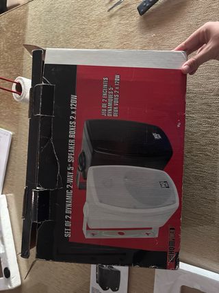 JUEGO DE 2 CAJAS ACÚSTICAS DINÁMICAS