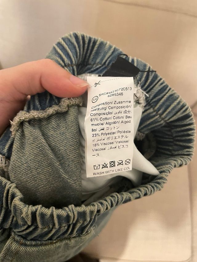 Tejano culotte ancho