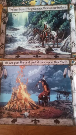 6 Piatti da Collezione Franklin Mint