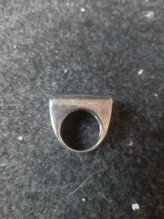 Anillo Plata Moderno