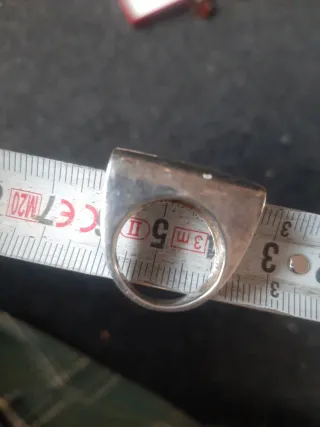 Anillo Plata Moderno