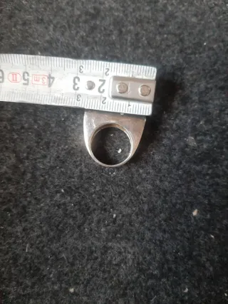 Anillo Plata Moderno