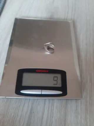 Anillo Plata Moderno