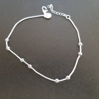 Bracciale donna con sfere argento