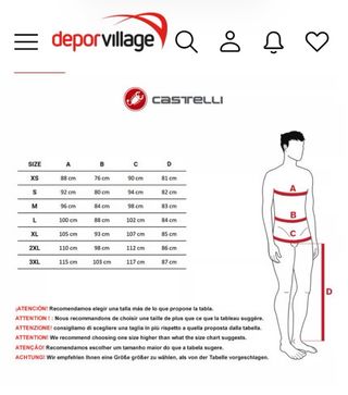 2X1 Chaqueta Ciclismo Castelli Raddoppia 3