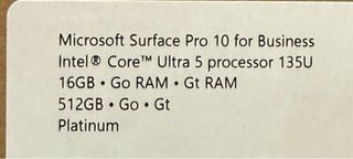 Microsoft Surface Pro 10 + Teclado.