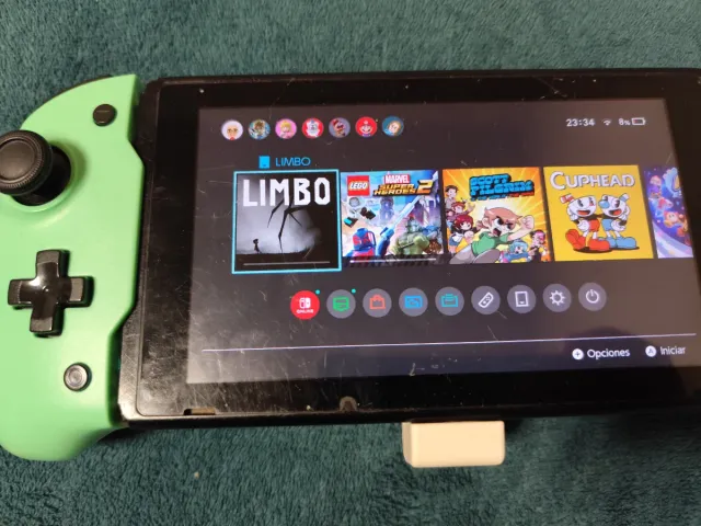 Nintendo Switch Blu e Verde