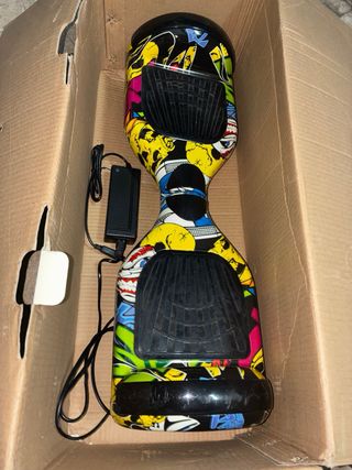 Hoverboard con diseño graffiti