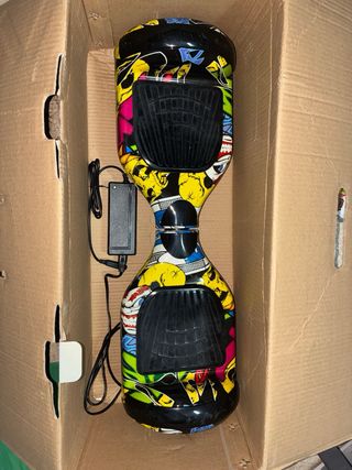 Hoverboard con diseño graffiti