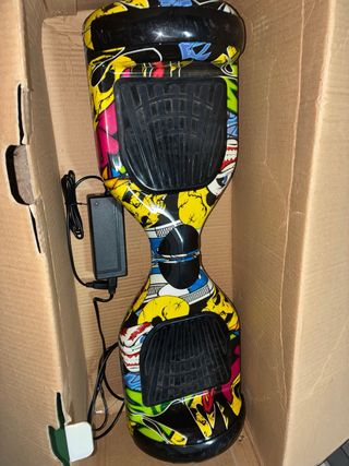 Hoverboard con diseño graffiti
