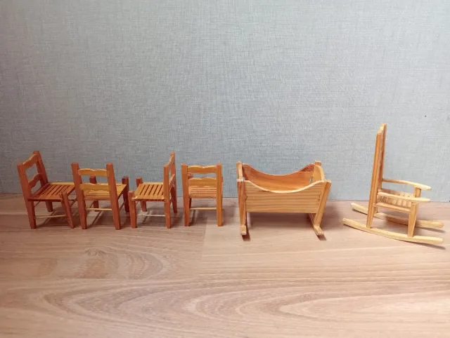 Muebles Casa Muñecas Madera