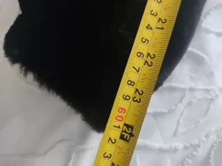 Abrigo Piel Mutón Negro Escucho ofertas