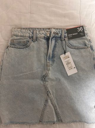 Mini faldas vaqueras S/36