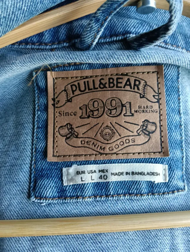 Cazadora Vaquera Pull&Bear Talla L.