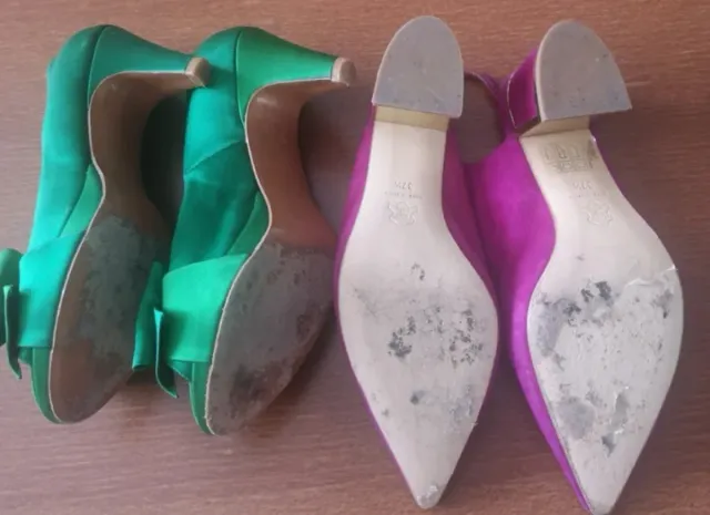 Zapatos Sacha London Verdes y Morados