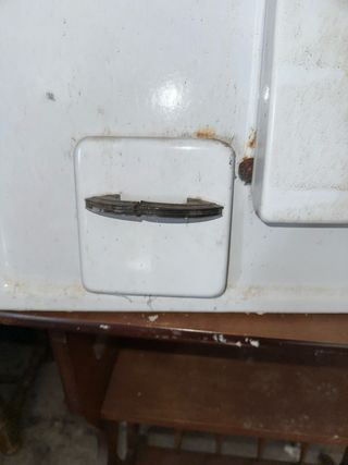 Placa cocina leña antigua