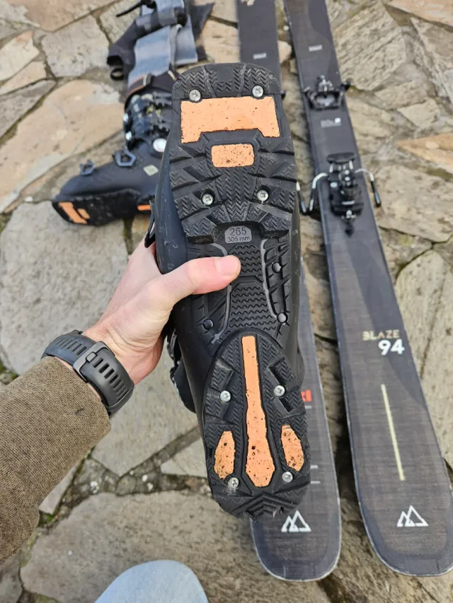 Equipo esquí travesia freeride Volkl Blaze 94