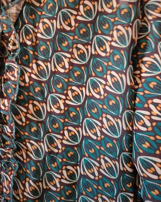 Vestido Azura estampado L