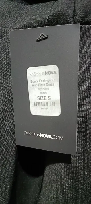 Vestido negro Talla S
