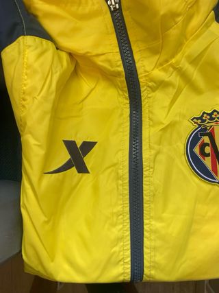 Chubasquero Joma Villarreal Retro Amarillo