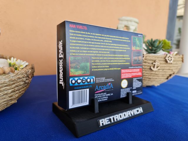 Caixa de Substituição Jurassic Park Super SNES