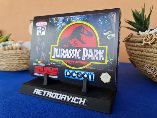 Caixa de Substituição Jurassic Park Super SNES