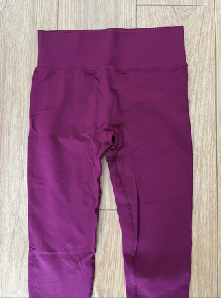 Mallas leggins deportivos mujer morados gym