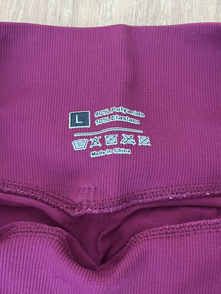 Mallas leggins deportivos mujer morados gym