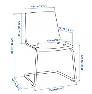 Sedia TOBIAS di Ikea