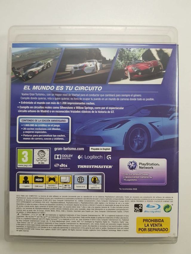 Gran Turismo 6 Edición Aniversario PS3