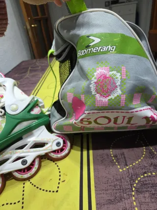 Patines Boomerang niña buen estado. Tallas 35_38