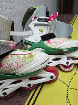 Patines Boomerang niña buen estado. Tallas 35_38