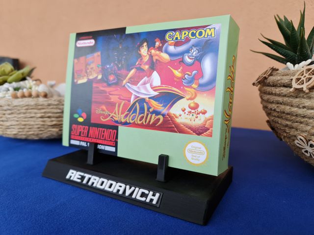Caixa de Substituição Aladdin SNES