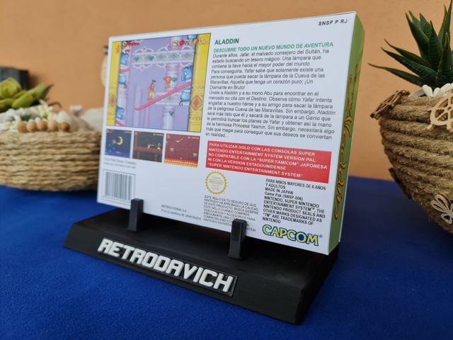 Caixa de Substituição Aladdin SNES