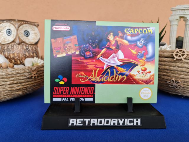 Caixa de Substituição Aladdin SNES