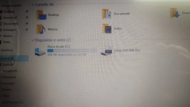 Portatile Toshiba nero