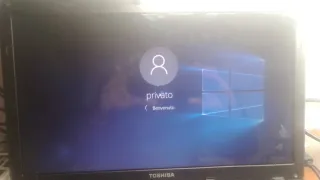 Portatile Toshiba nero