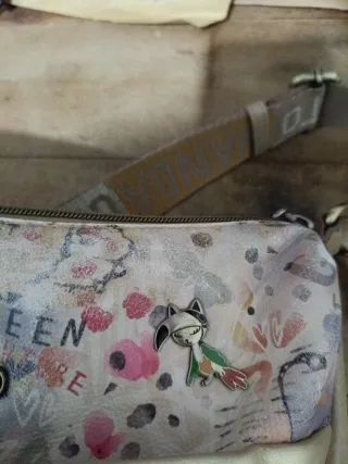 Bolso Anekke estampado mariposas y flores