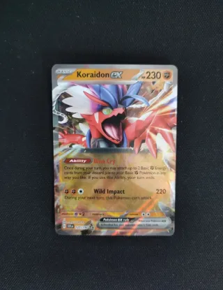 POKEMON KORAIDON EX 125/198 RARA ENG INGLESE TCG