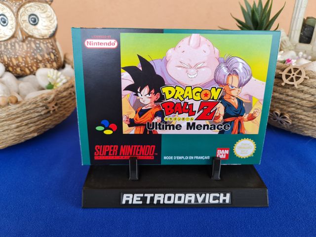 Caixa de Substituição Dragon Ball Z Ultime Menace SNES