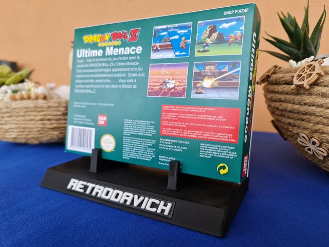 Caixa de Substituição Dragon Ball Z Ultime Menace SNES