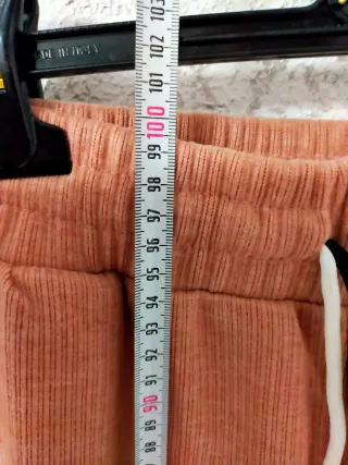 Pantalón pana rosa palo