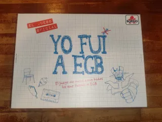 Juego de mesa Yo fui a EGB como nuevo