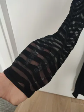 Vestido Mango Negro S